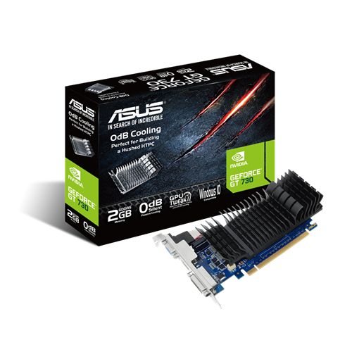 VGA Asus GeForce GT 730 2GB GDDR5 (Passive)0