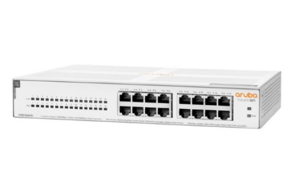 Switch Aruba Instant On 1430 16G - 16 cổng Gigabit, 8 PoE0