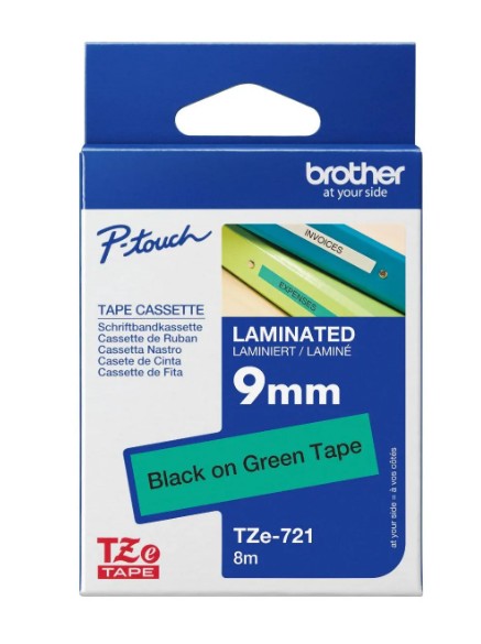 NHÃN IN BROTHER CÓ MÀNG BẢO VỆ TZE-7210